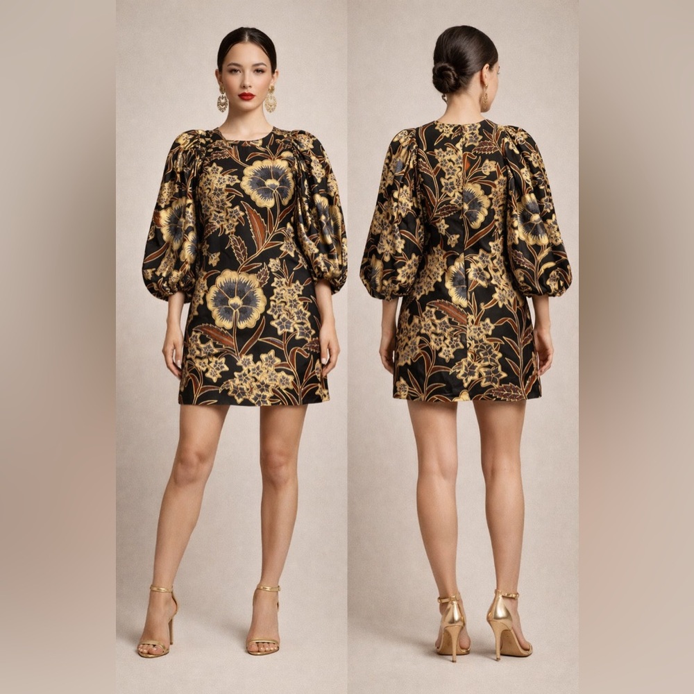Ulla Johnson 100% Silk mini dress front